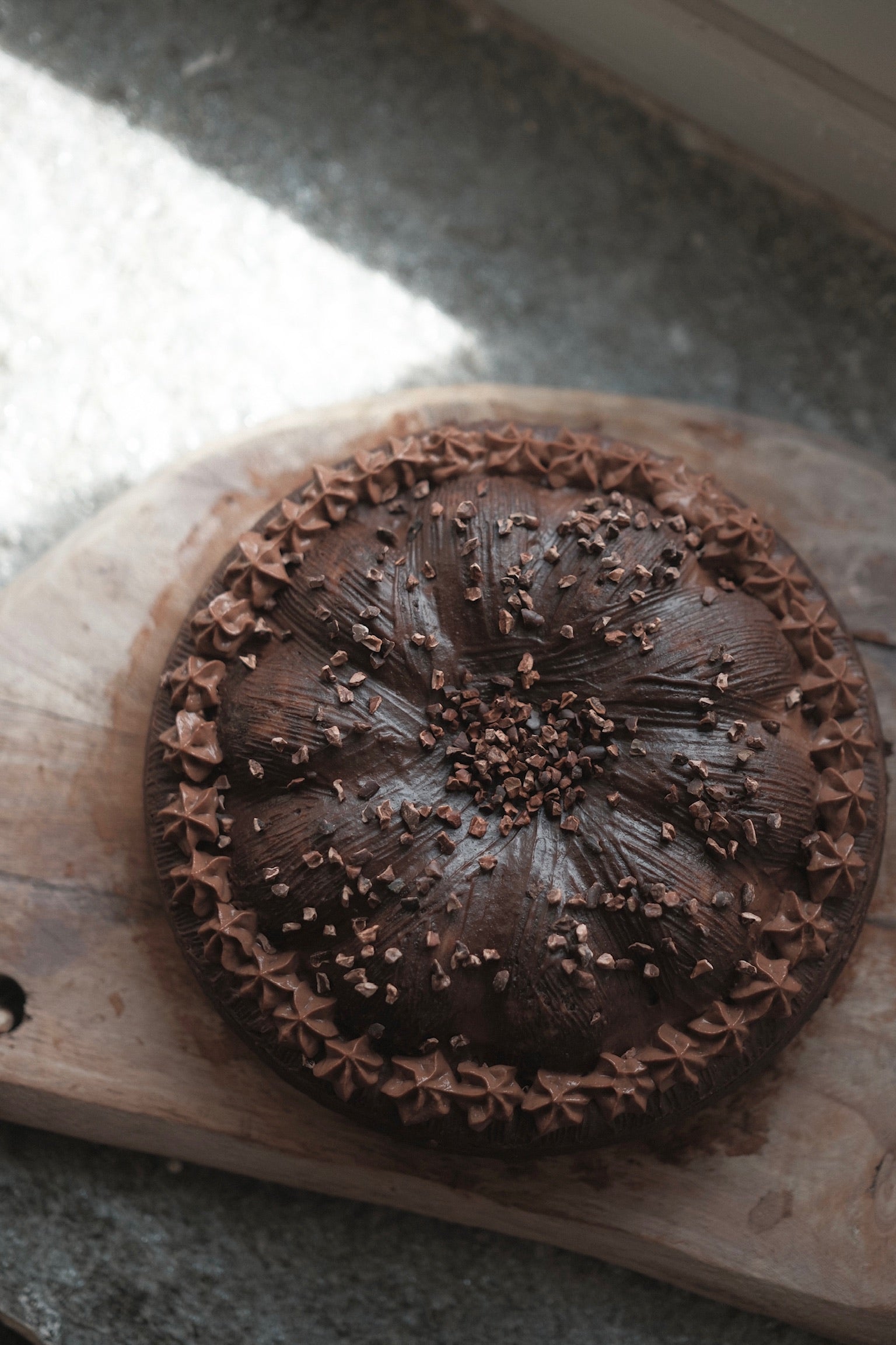 Dessert chocolaté à l'Arbre qui marche