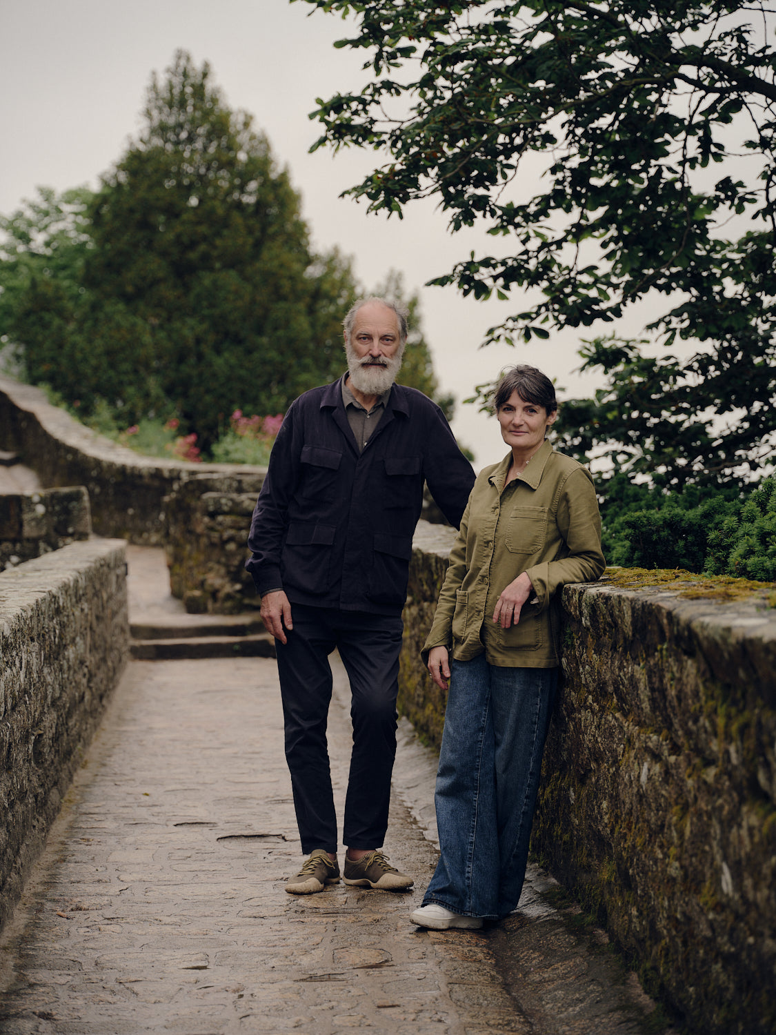 Gwenn Libouban et Paolo Malvarosa au Mont Saint-Michel - Photo Nomades