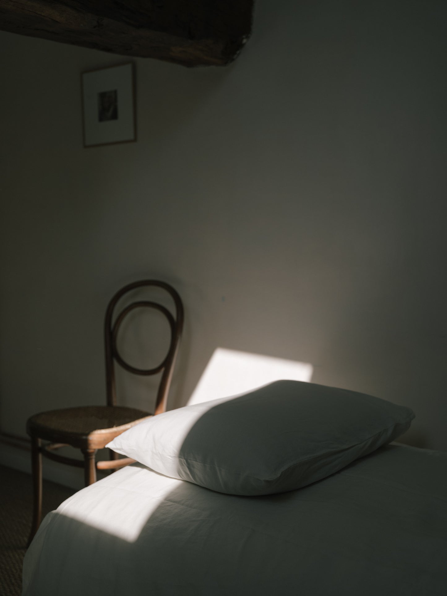 Jeu de lumière dans l'une des chambres de l'Arbre qui marche - Photo Nomades