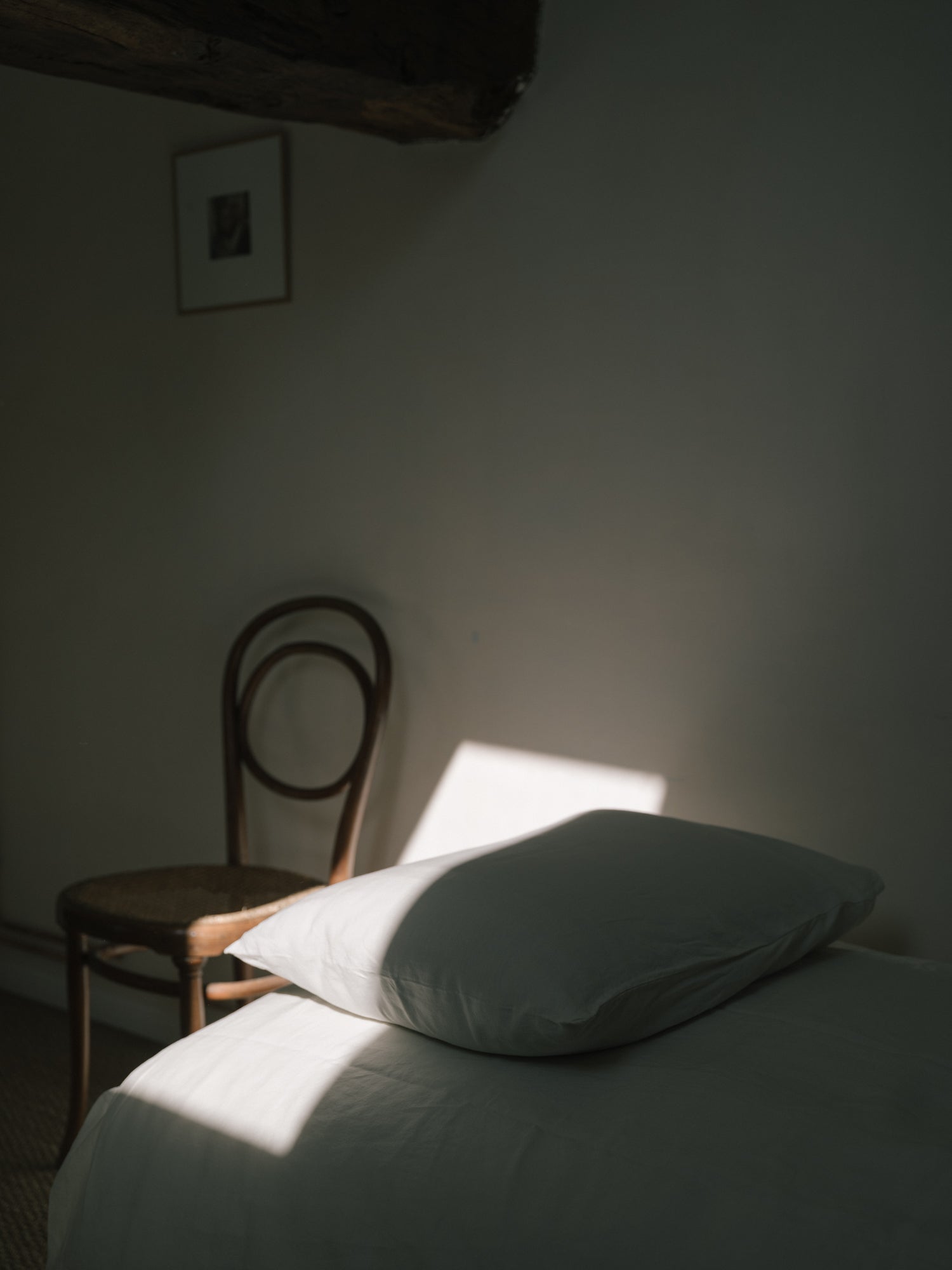 Jeu de lumière dans l'une des chambres de l'Arbre qui marche - Photo Nomades