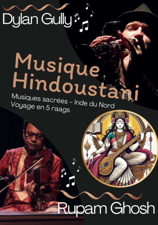 CONCERT - Musique hindoustani 19 octobre 2024